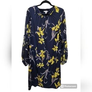 Dressbarn 14/16W Floral Midi Dress